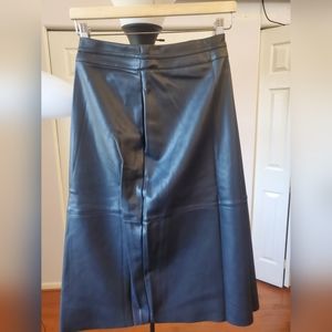 Universal Standard Faux Leather Skirt